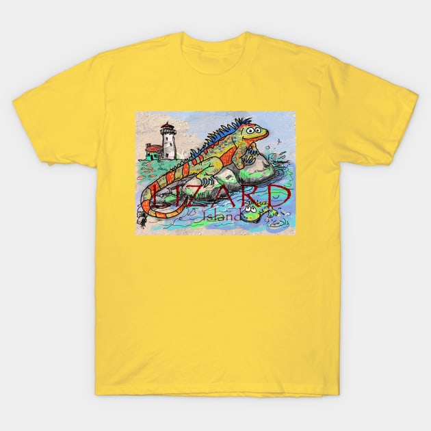Lizard Island T-Shirt by tlak